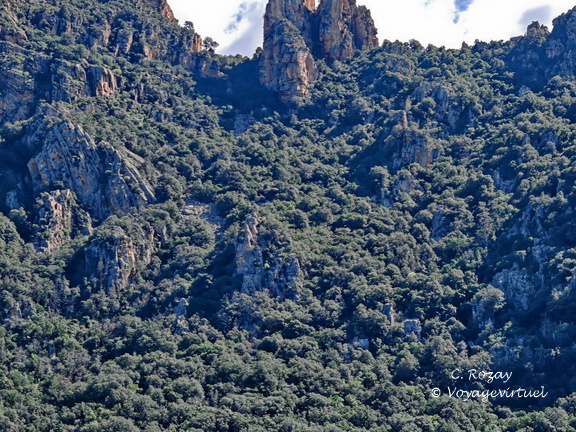 Calanques de Piana Le chateau de pierre 368