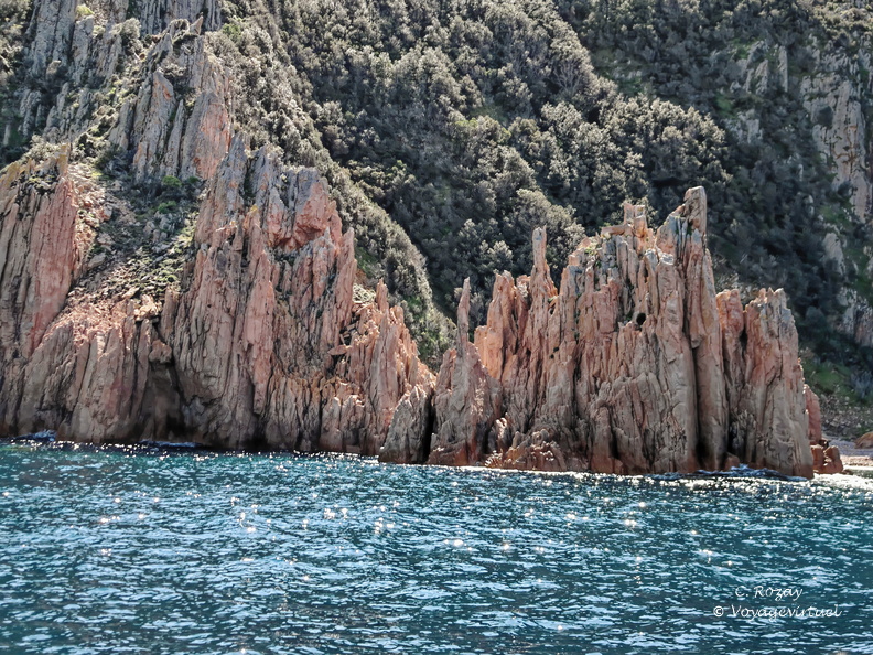 Calanques de Piana Visite en bateau 288