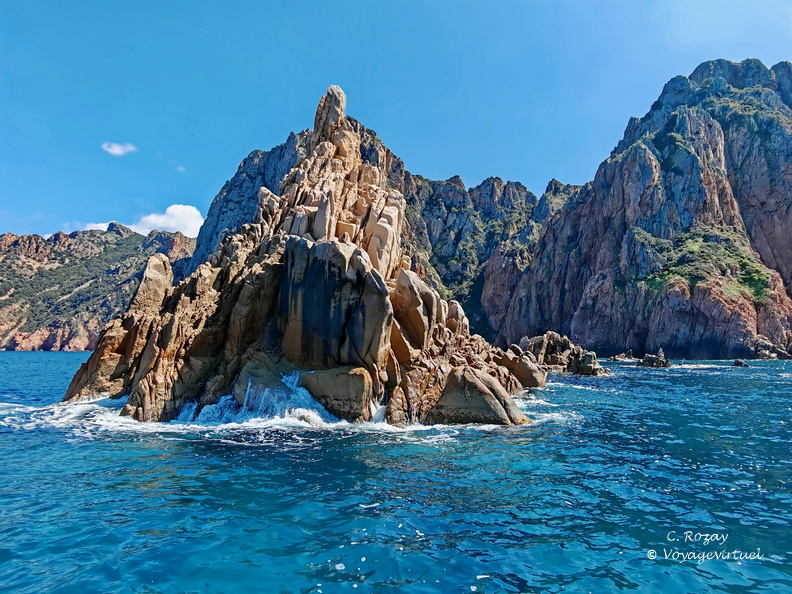 Calanques de Piana Visite en bateau 293
