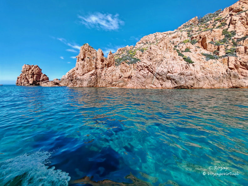 Calanques de Piana Visite en bateau 337