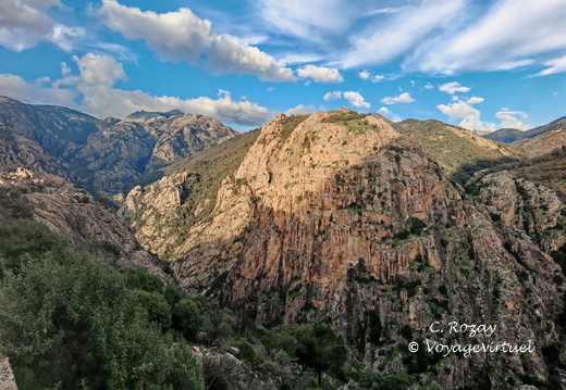 Rencontres et paysage Sur la D84 entre Porto et Evisa 401