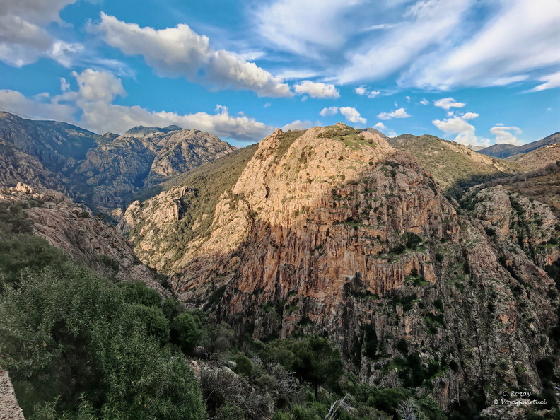 Une autre vue des Gorges de Spelunca Centre Corse
