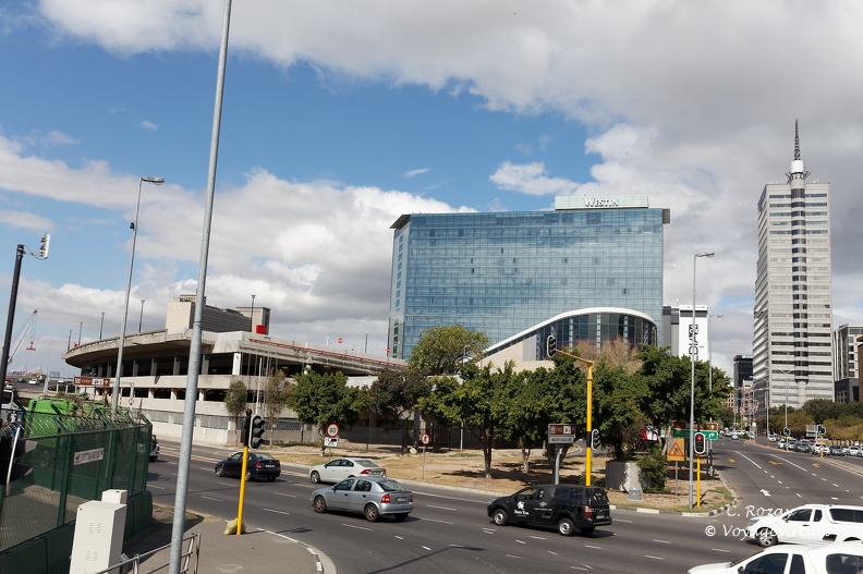 Buildings vers Convention Square, Cape Town City centre. Cape Town Le Cap