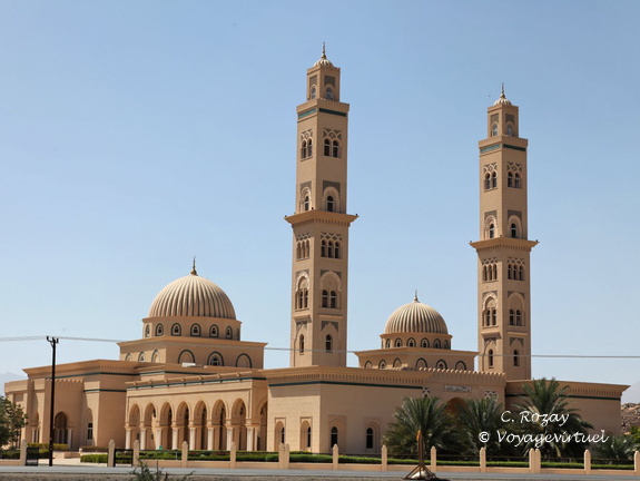 bahla mosque sultan qaabos hajar Oman 166