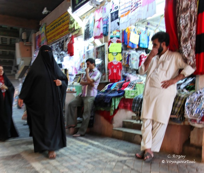 Le passage, souk de Mutrah Oman مسقط