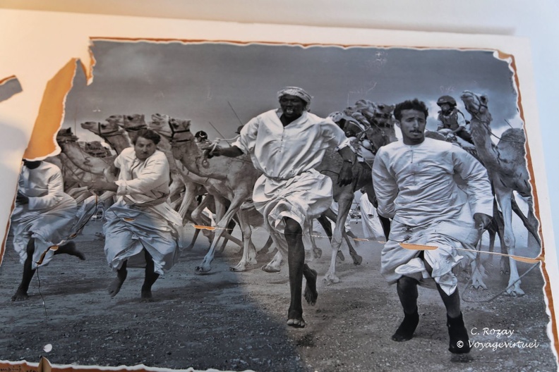 Fuite devant l'attaque, Musée d'Histoire Bait Al Baranda, Mutrah Oman مسقط