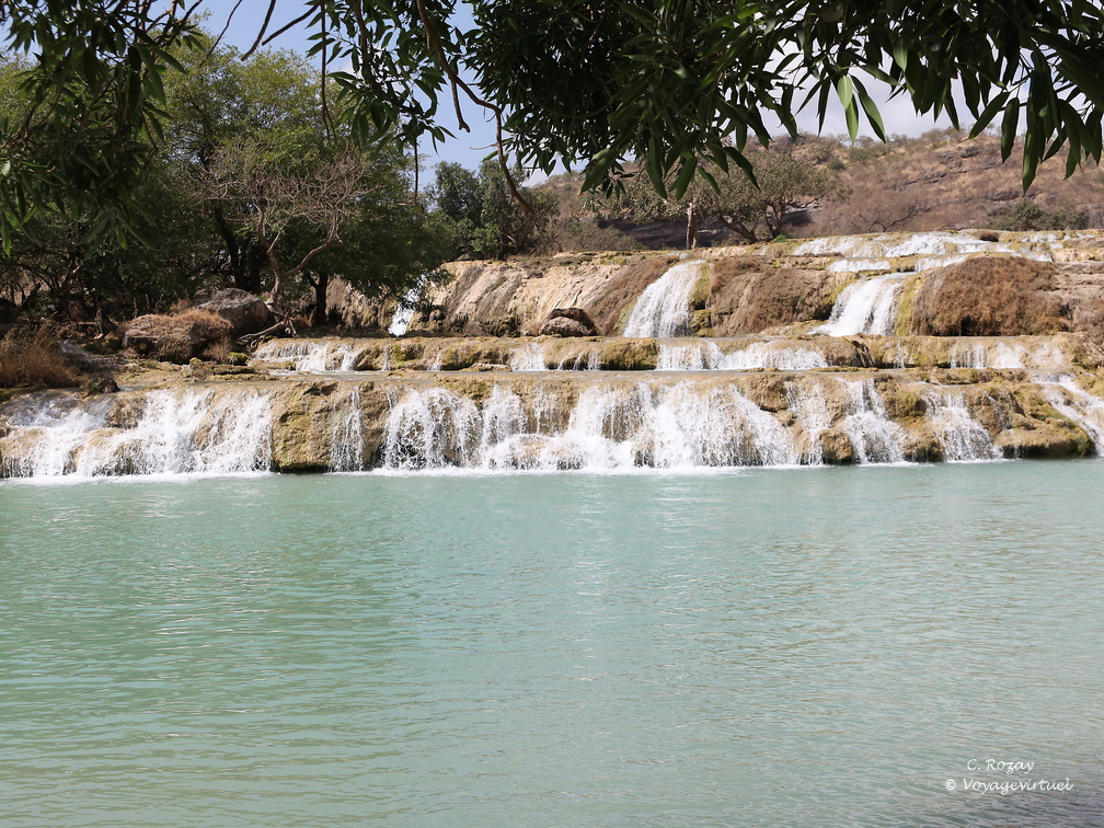 Oman les Cascades du wadi Darbat Salalah