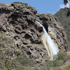 Oman Tavertine Curtain wadi darbat salalah