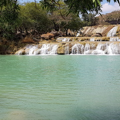 Oman cascades wadi darbat salalah