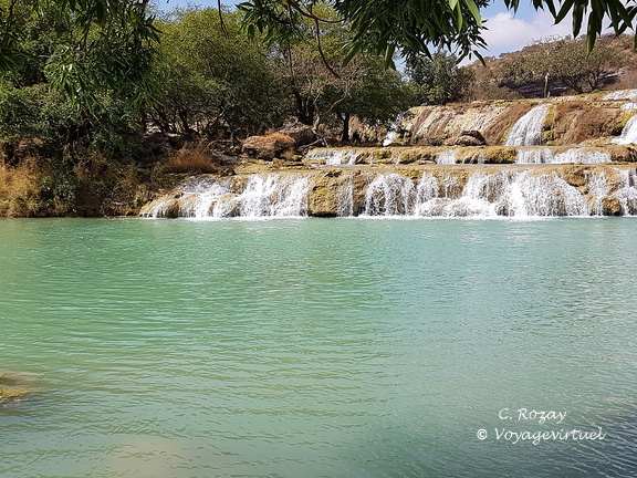 Oman cascades wadi darbat salalah
