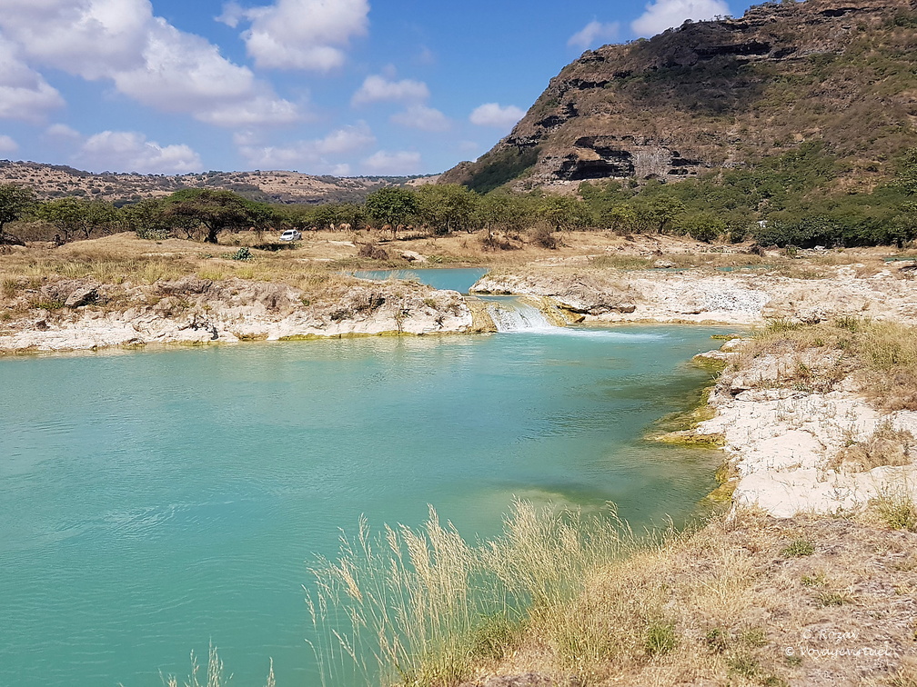 Oman piscines naturelles wadi darbat salalah