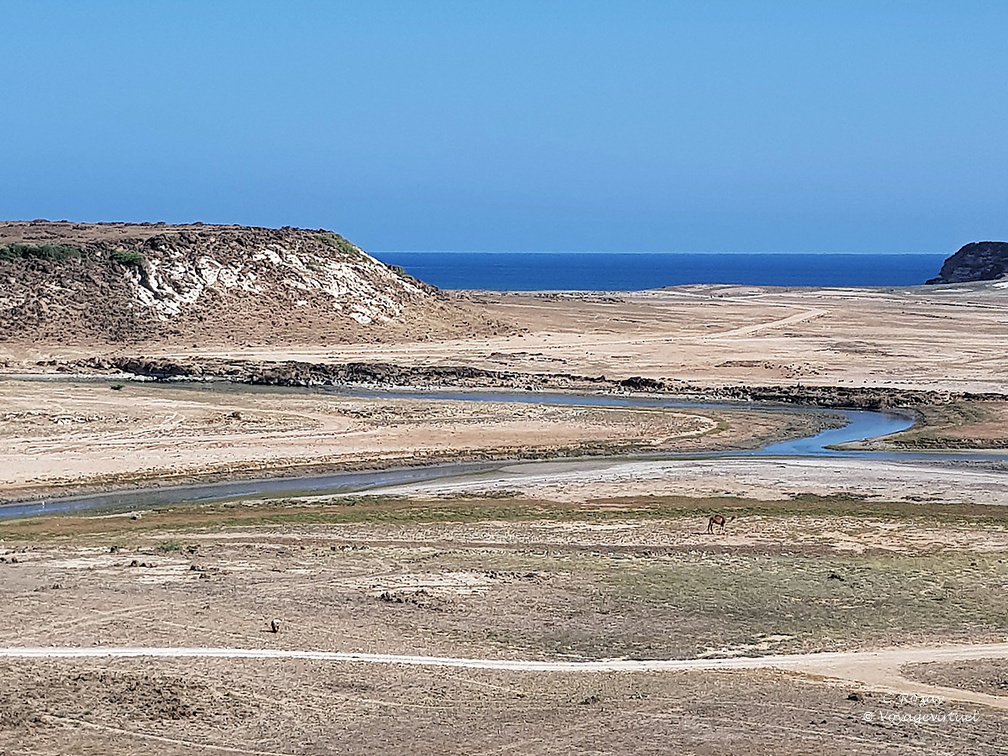 Oman méandre de wadis Samahram city Salalah