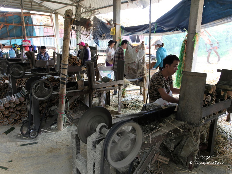 fabrique de baguettes Vietnam 9 11 17 8