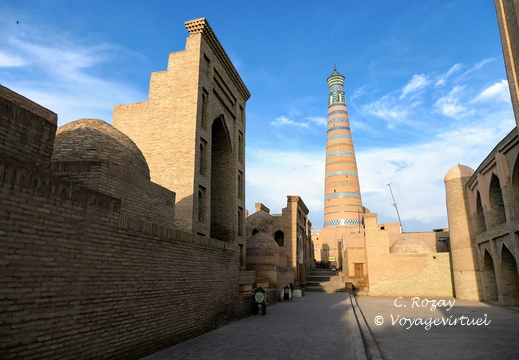 Khiva Islam Khoja Minaret 076