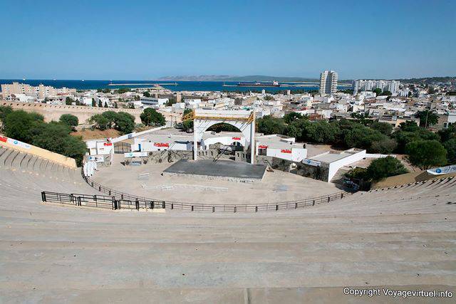 Bizerte, Théâtre de la medine au Fort d'Andalousie - Tunisie