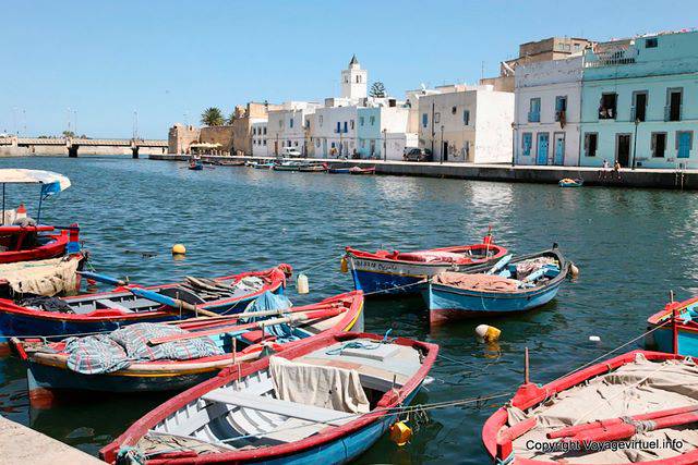 Bizerte, le vieux port - Tunisie