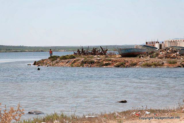 Cap Bon, Sidi Daoud, le vieux port - Tunisie