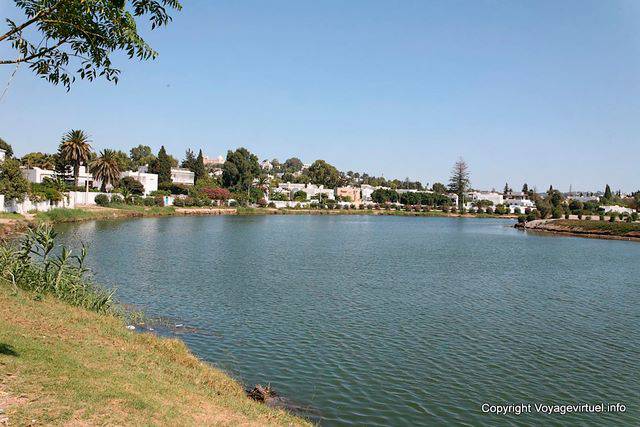 Carthage, ancien port punique circulaire - Tunisie