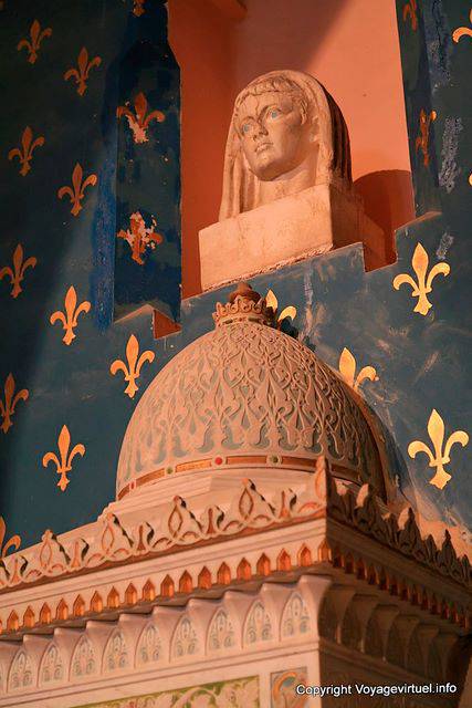 Buste dans l'Acropolium de Carthage, Chapelle Louis IX, cathédrale Saint Louis - Tunisie