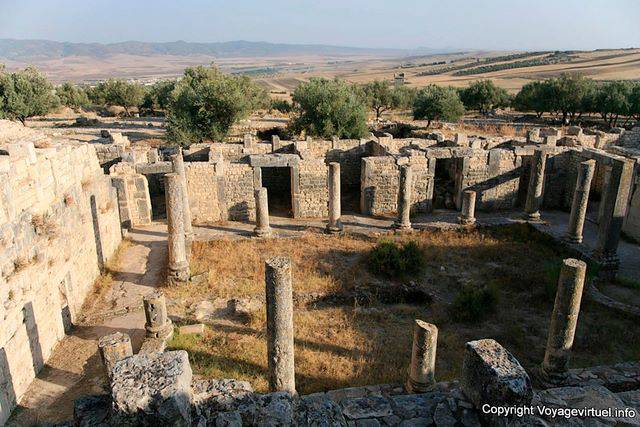 Dougga, la Maison du Trifolium - Tunisie