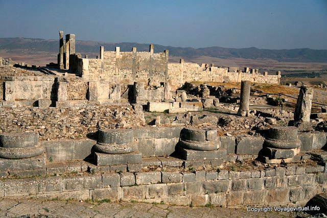 Dougga, le Temple de la Victoire de Caracalla - Tunisie