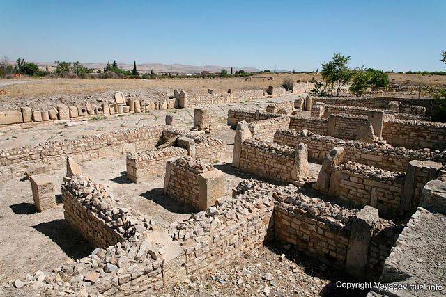 Makthar (مَكْثَر), ruines sur le site archéologique - Tunisie
