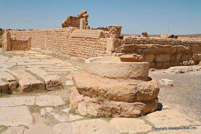 Sbeïtla, pressoir et huilerie - Tunisie