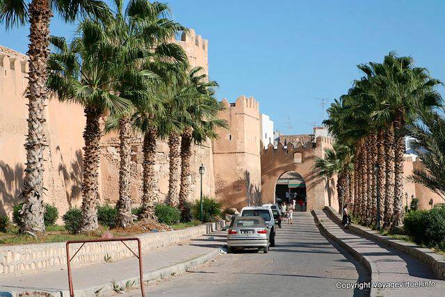 Sfax, porte Bab Gharbi - Tunisie