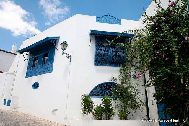 Sidi Bou Said, maison typique - Tunisie
