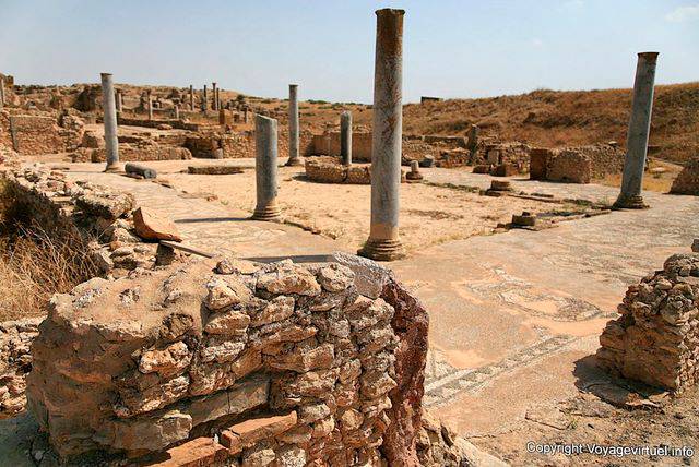 Thuburbo Majus, Enclos de Caelestis - Tunisie