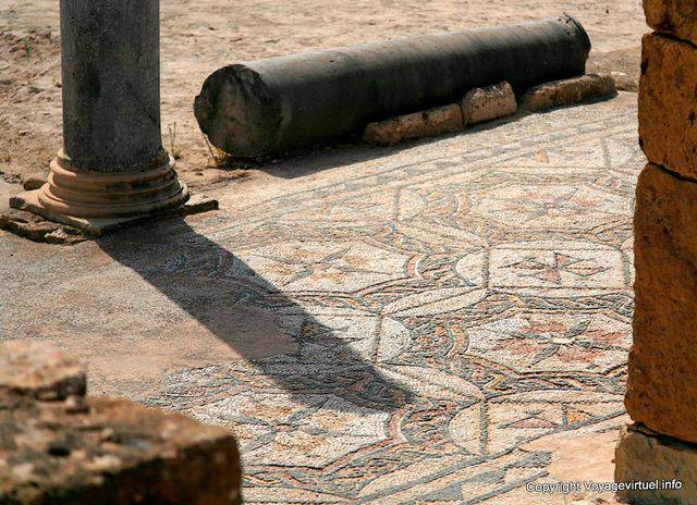 Thuburbo Majus, Maison du labyrinthe, mosaïque - Tunisie