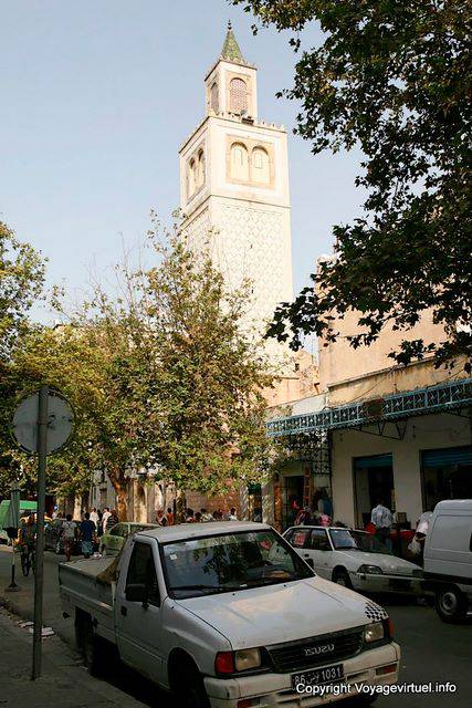 Tunis, mosquée de la rue El Djazira - Tunisie