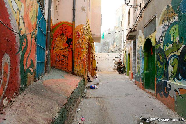 Tunis, tags dans une impasse - Tunisie