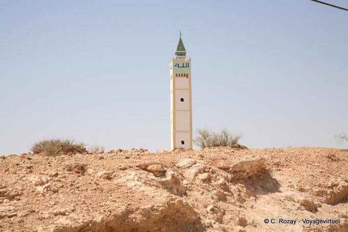 Minaret neuf Bir Miteur - Tunisie