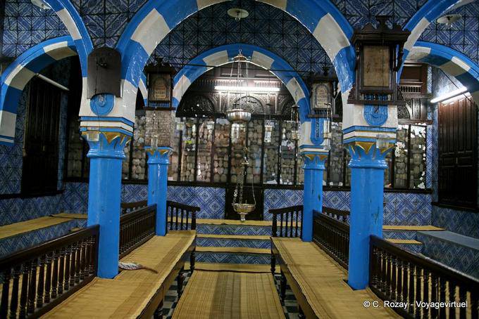 Ex-voto, synagogue de la Ghriba, Djerba - Tunisie