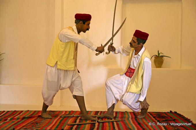Duel au musée de Guellala - Tunisie