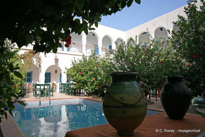 Piscine de l'hôtel Arisha, Houmt Souk - Tunisie
