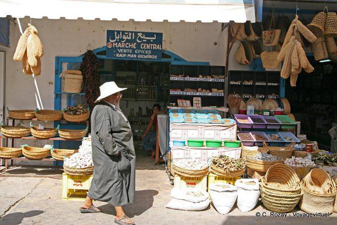 Marché central, Djerba, Houmt Souk - Tunisie