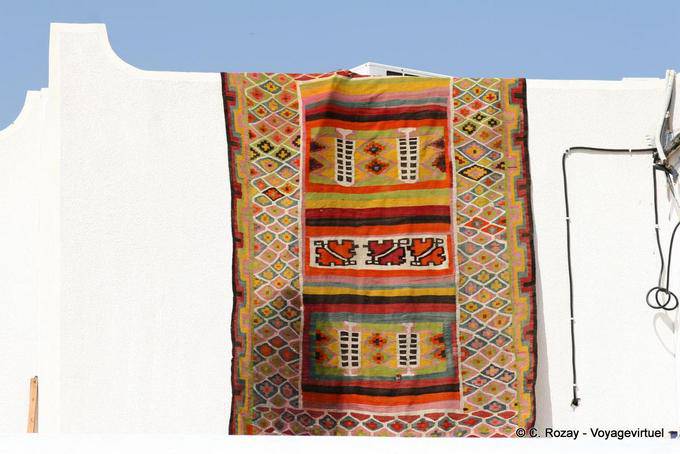Carpette, Djerba, Houmt Souk - Tunisie