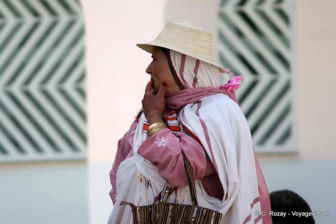 Inquiétude en Hrem traditionnel, Houmt Souk - Tunisie