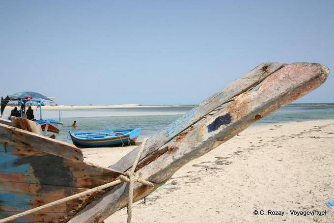 Etrave en bois, Seguia, Djerba - Tunisie