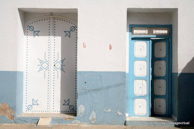 Porte-à-porte, El Jem - Tunisie