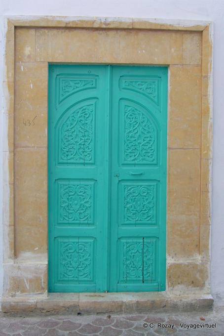 Porte verte, Kairouan - Tunisie