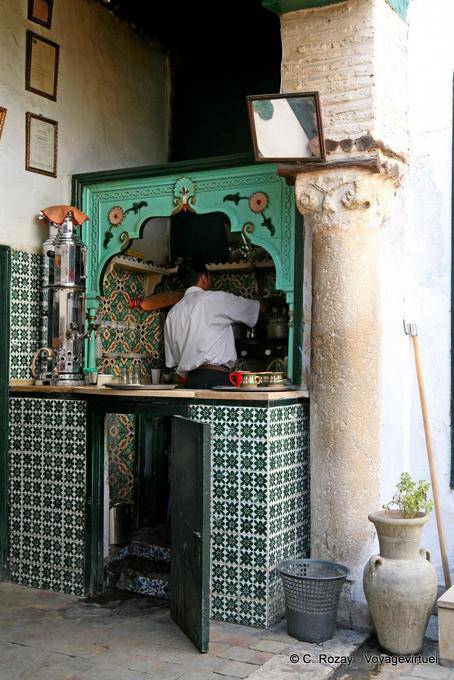 Café Bir Barouta, Kairouan - Tunisie