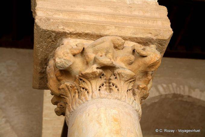 Chapiteau de la Grande Mosquée Sidi Oqba, Kairouan - Tunisie