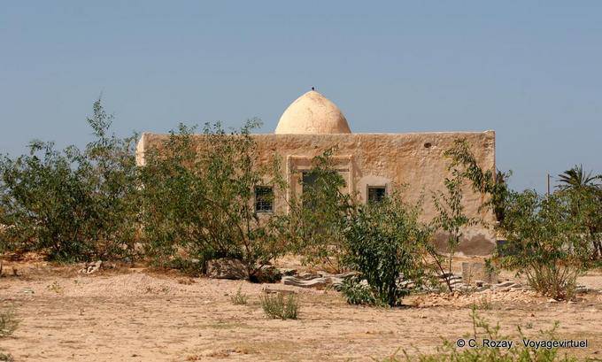 Vieille maison cachée, Remla, Kerkennah - Tunisie