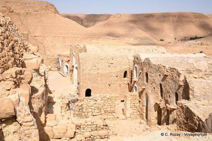Lieu de vie montagnard, Ksar Douiret - Tunisie