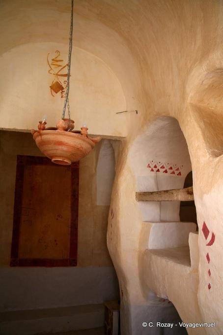 Intérieur berbère, Ksar Haddada - Tunisie