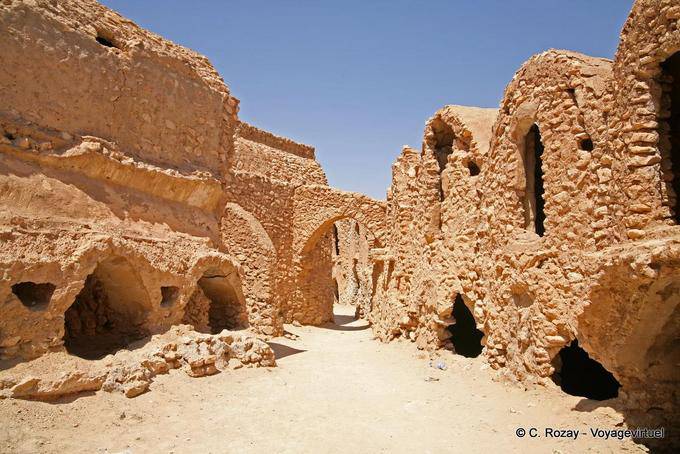 Ruines du village, Ksar Haddada - Tunisie