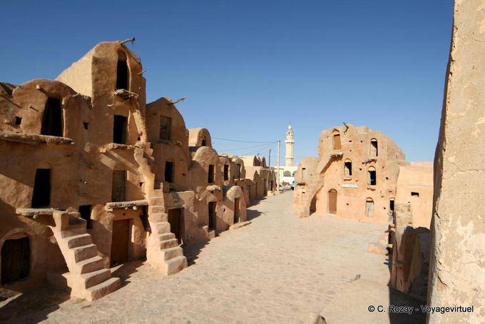 le site remarquable du Ksar Ouled Soltane - Tunisie